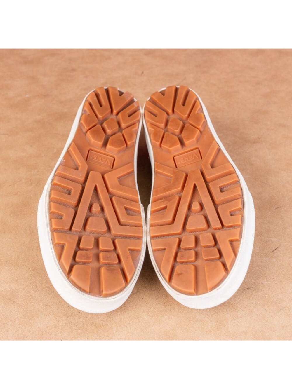 VANS Unisex S53 Calf hair Leopard Print platform sneakers size M5.5 W7 - Picture 5 of 8